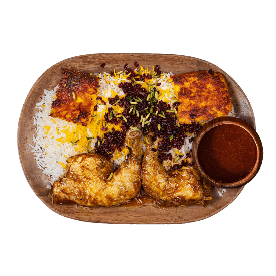 Zereshk Polo - Esfahan Persian Restaurant North York ON